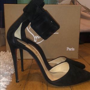 Christian Louboutin Harlem d’Orsay Black Velvet